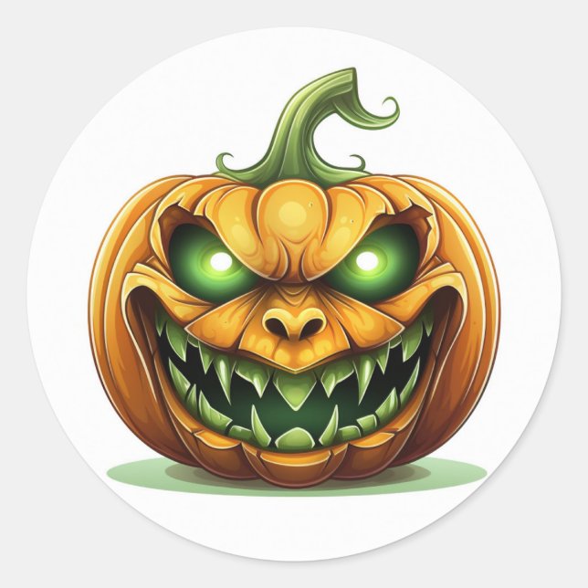 Stickers Citrouilles d'Halloween (Devant)
