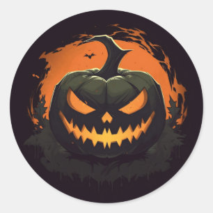Stickers Citrouilles d'Halloween