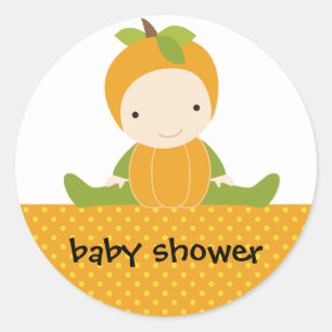 Stickers citrouilles pour bébés