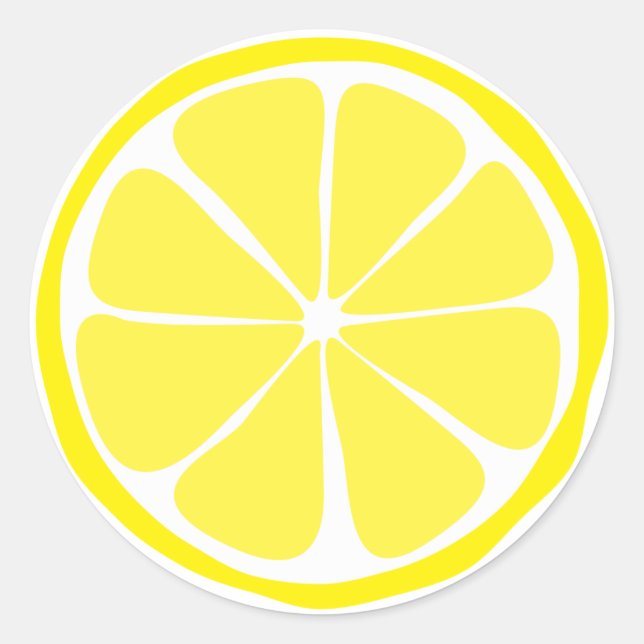Stickers Citrus Citron été (Devant)