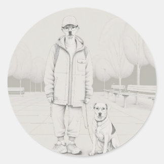 Stickers Classic PuppyMan