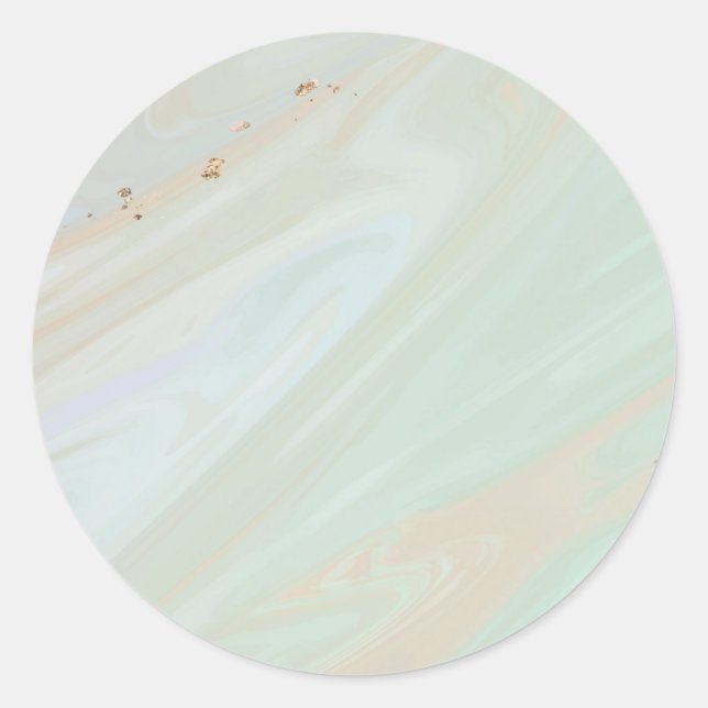 Stickers Classic Rond Marbre Pastel Texture Pierre (Devant)