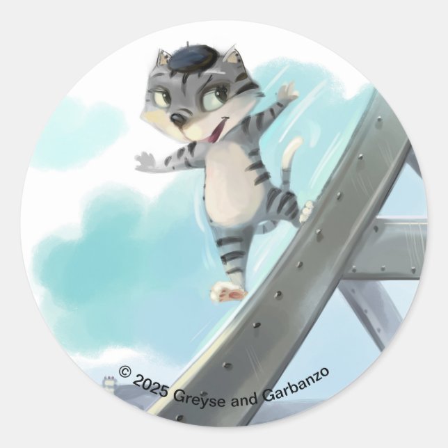 Stickers Classic Tour Eiffel (Devant)