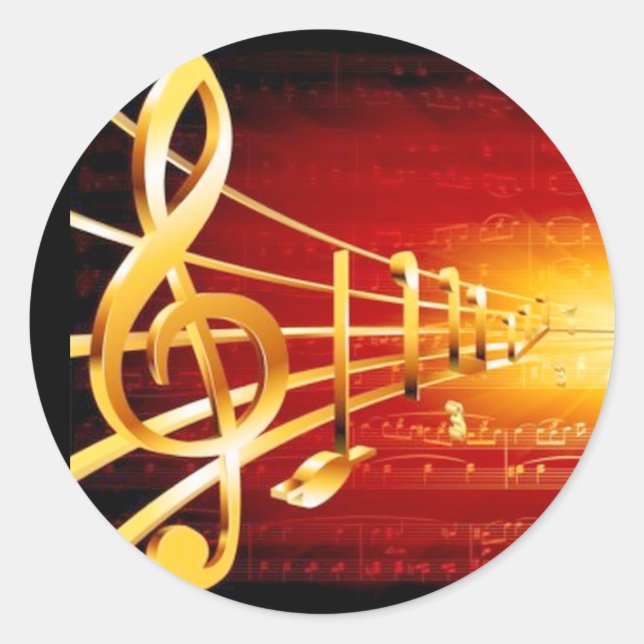 Stickers Clé Treble (Devant)