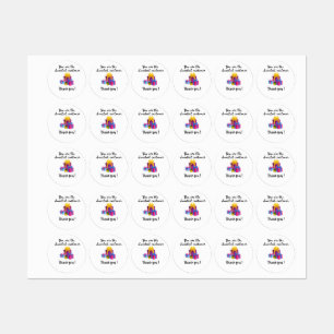 Stickers clients Merci (multiple)