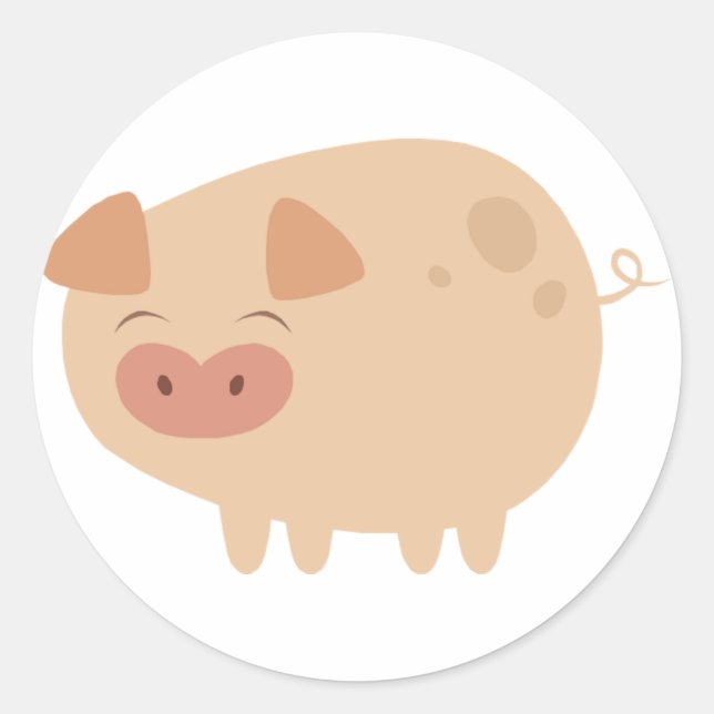 Stickers Cochon (Devant)