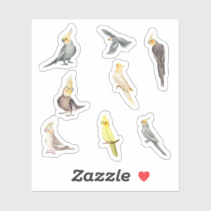 Stickers Cockatiel