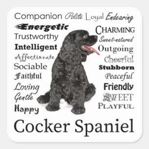 Stickers Cocker Spaniel Traits