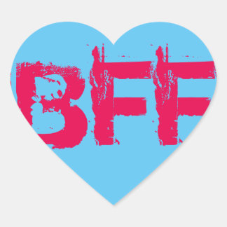 Stickers Coeur BFF