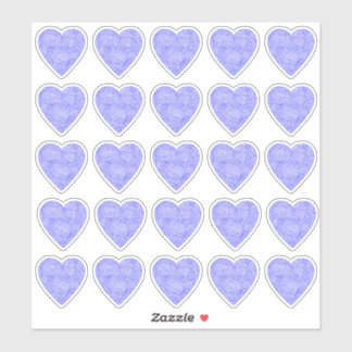 Stickers Coeur Bleu
