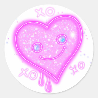 Stickers Coeur Kawaii