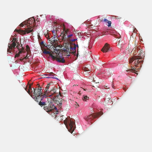 Stickers Coeur passionné (Devant)