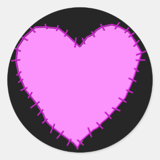 Stickers Coeur pointu KRW