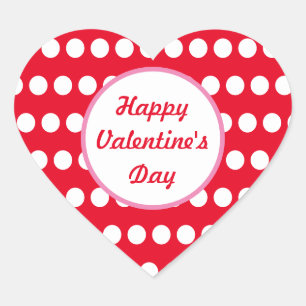 Stickers Coeur Pot Heureuse Sainte-Valentin