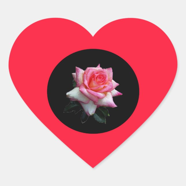 Stickers Coeur rose (Devant)