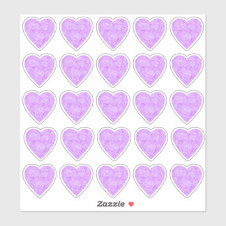 Stickers Coeur rose
