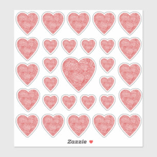 Stickers Coeur Rouge