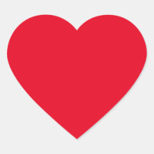Stickers Coeur Rouge