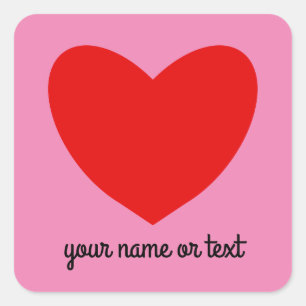 Stickers Coeur Rouge #1