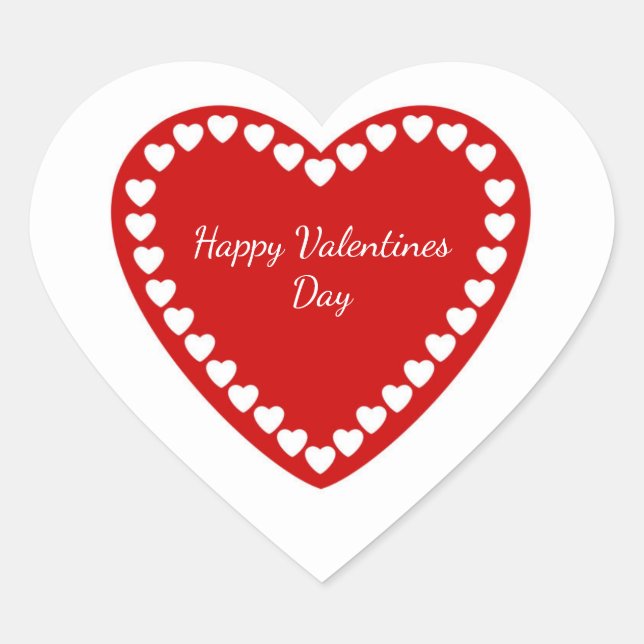 Stickers Coeur Valentine (Devant)