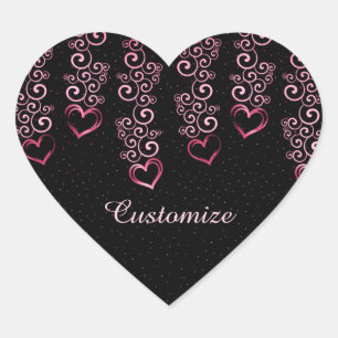 Stickers Coeurs de Vins