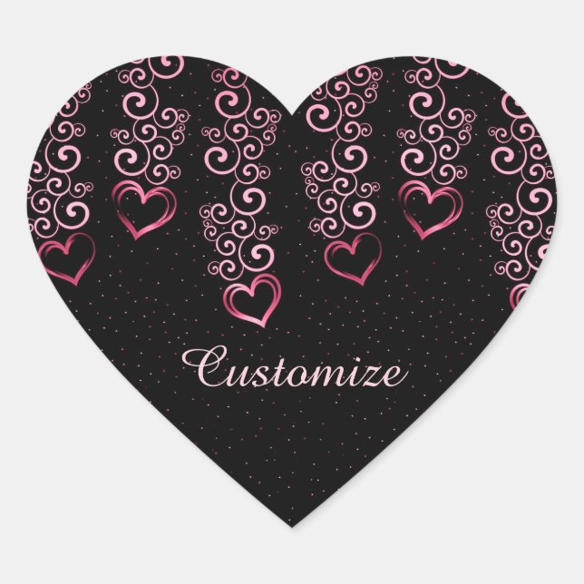 Stickers Coeurs de Vins (Devant)