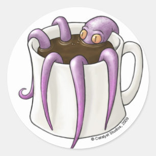 Stickers Coffeepus Glossy