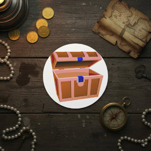 Stickers coffre au trésor
