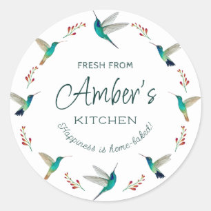 Stickers Colibri personnalisés