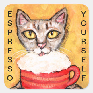 Stickers Collection de chats Abyssinian amusant