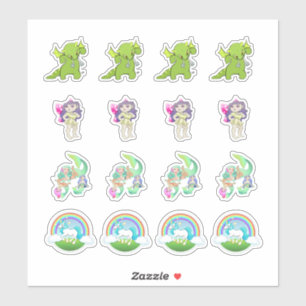 Stickers Collection Imaginaire Land Kiss-Cut