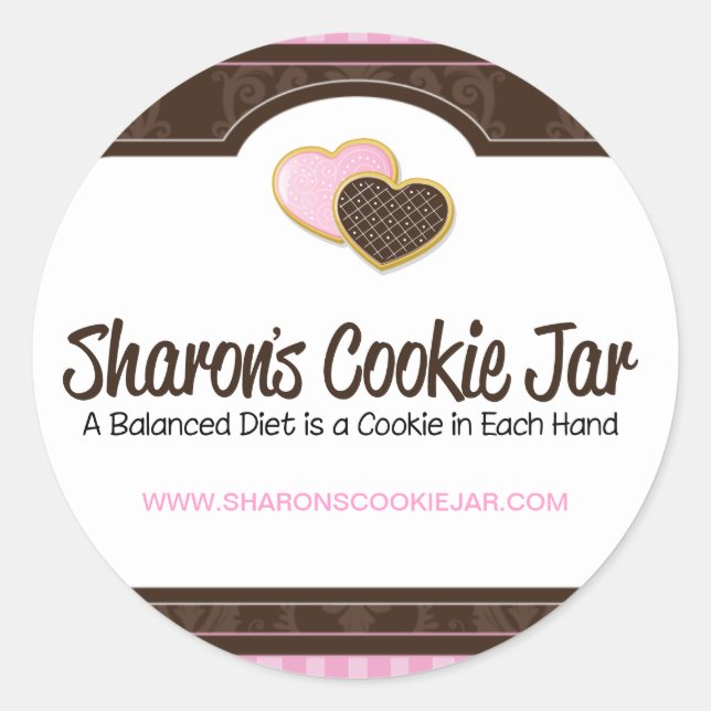 Stickers Conditionnement de cookies (Devant)