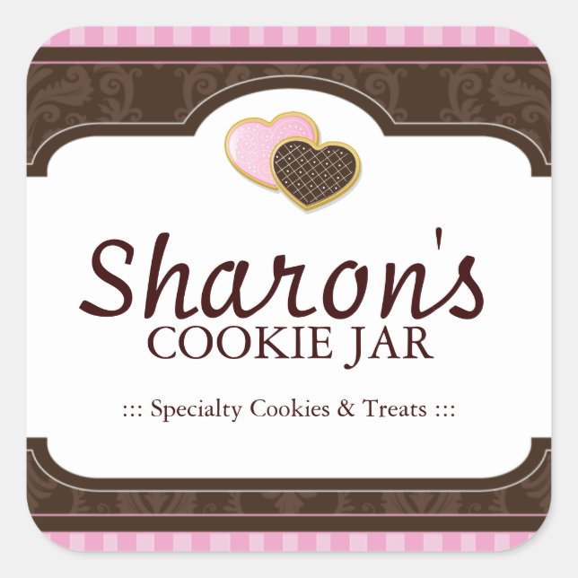 Stickers Conditionnement de cookies (Devant)