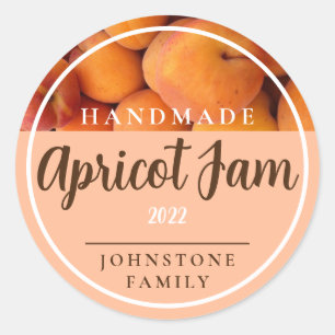 Stickers Confiture Apricot Maison