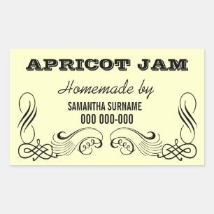 stickers confiture maison