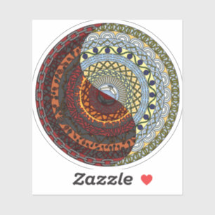 Stickers Contour Ciel et Enfer