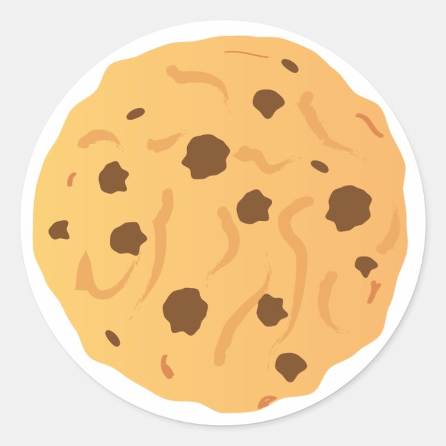 Stickers Cookie Chip Chocolat (Devant)