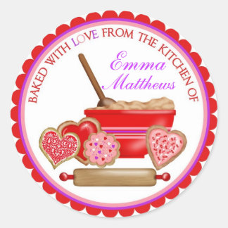 Stickers Cookies de jour Valentines