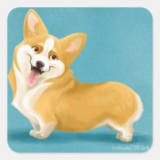 Stickers Corgi