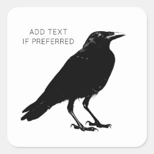 Stickers Corvid Corvid noir