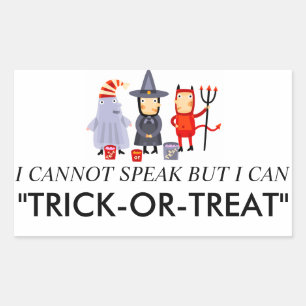 Stickers Costume de Trick ou Treat
