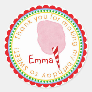 Stickers Cotton Candy - Rose
