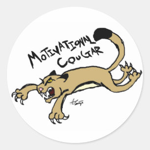 Stickers Cougar Motivation
