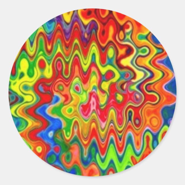 Stickers Couleur Courbe (Devant)