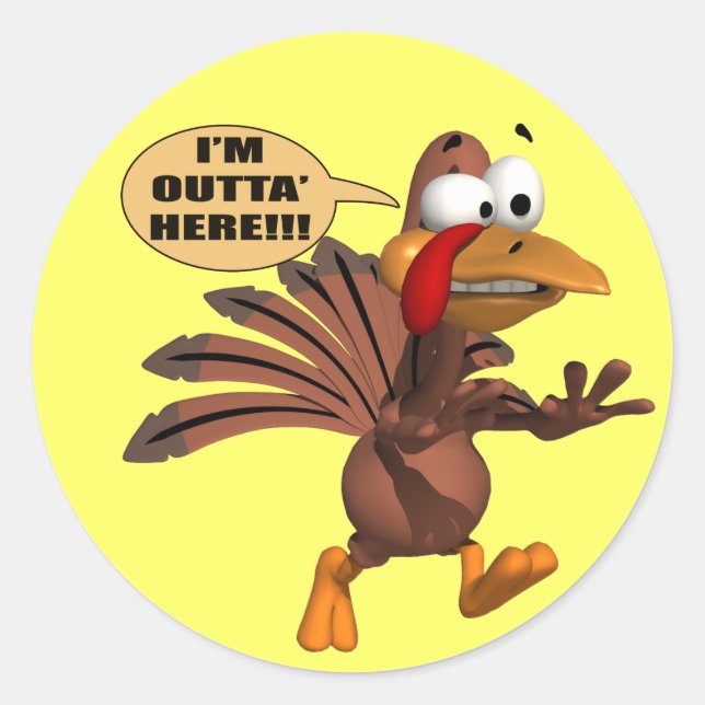 Stickers - Courir Pour Couvrir La Turquie (Devant)