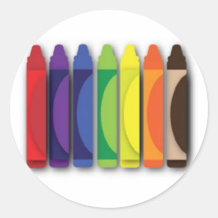 Stickers Crayons