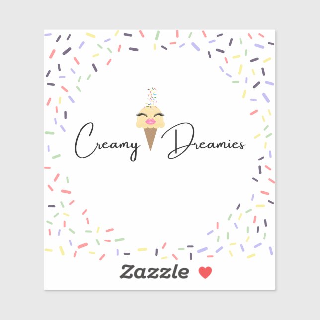 Stickers Creamy Dreamies  (Feuille)