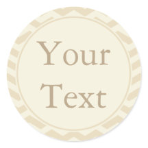 Stickers Crème & Ecru ou Étiquettes avec/ texte pe