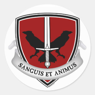 stickers crête d'école de nuit