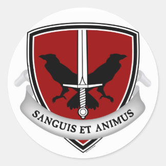 stickers crête d'école de nuit